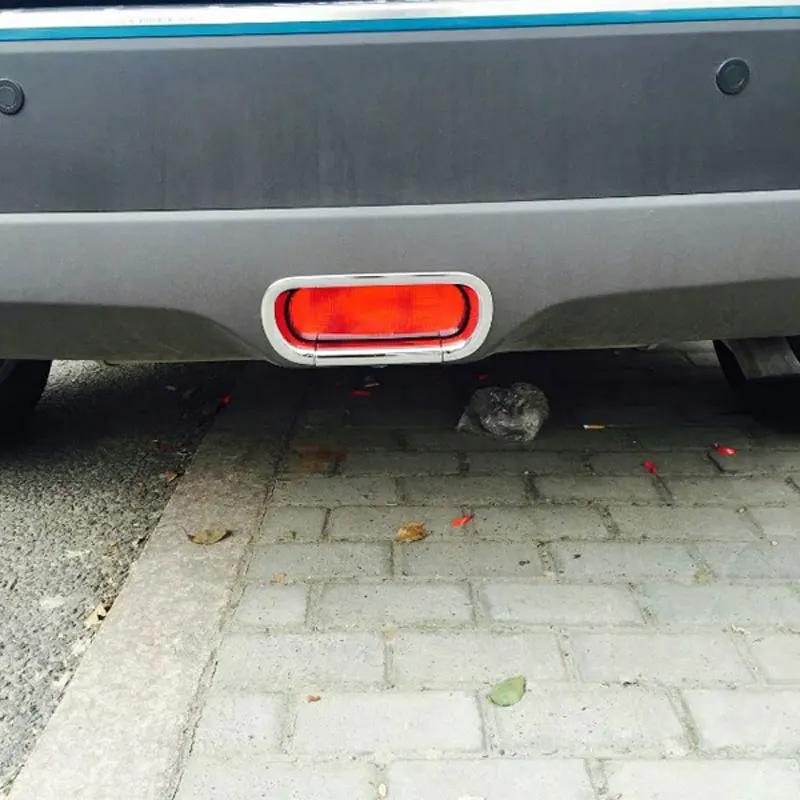 Хромированная задняя крышка для Suzuki Vitara 2015 2016 2017 2018 Стикеры автомобильного