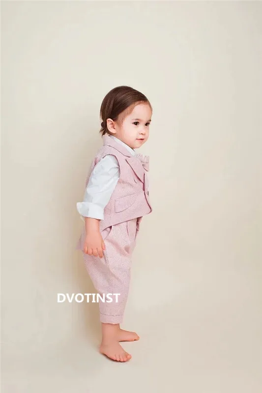 Dvotinst для маленьких мальчиков и девочек реквизит фотосессии праздничные платья