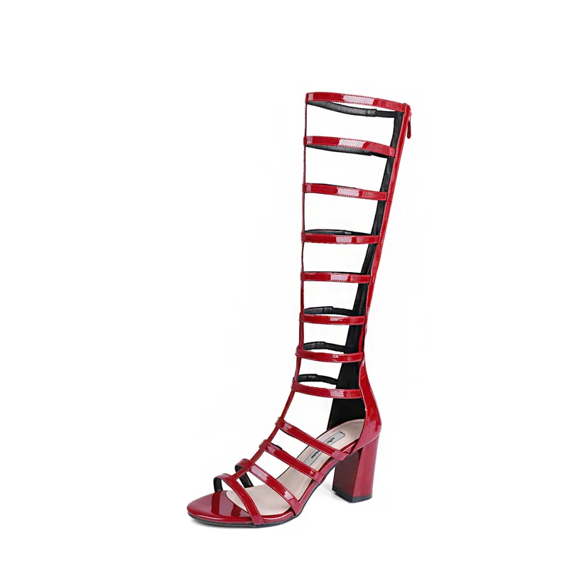 Женские летние сандалии FEDONAS высокие на платформе в римском стиле высоком