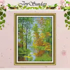 Вышивка крестиком, наборы китайских вышивок, отражение дерева узоров, 11CT, 14CT