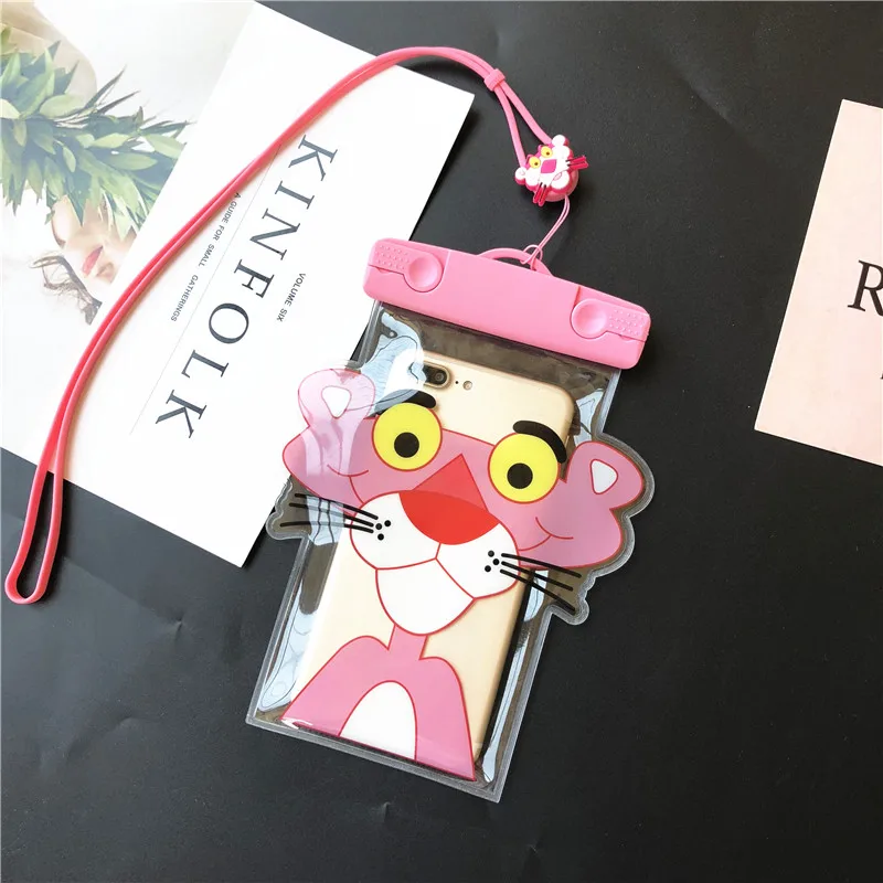 Cute Sailor moon Waterproof Mobile Bag For iPhone Xiaomi Coin Pocket Card Holder Storage Universal Underwater Pouch case |