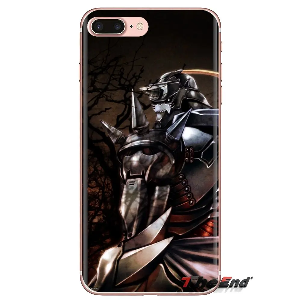 Альфонс Элрик обои для Oneplus 3T 5T 6T Nokia 2 3 5 6 8 9 230 3310 1 7 Plus 2017 2018 прозрачный мягкий чехол