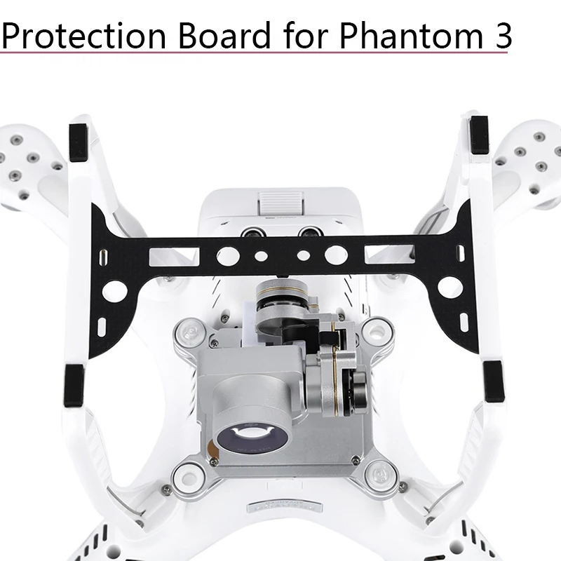 Карбоновая плата для защиты камеры 1 шт. Защитная панель DJI Phantom 3 аксессуары
