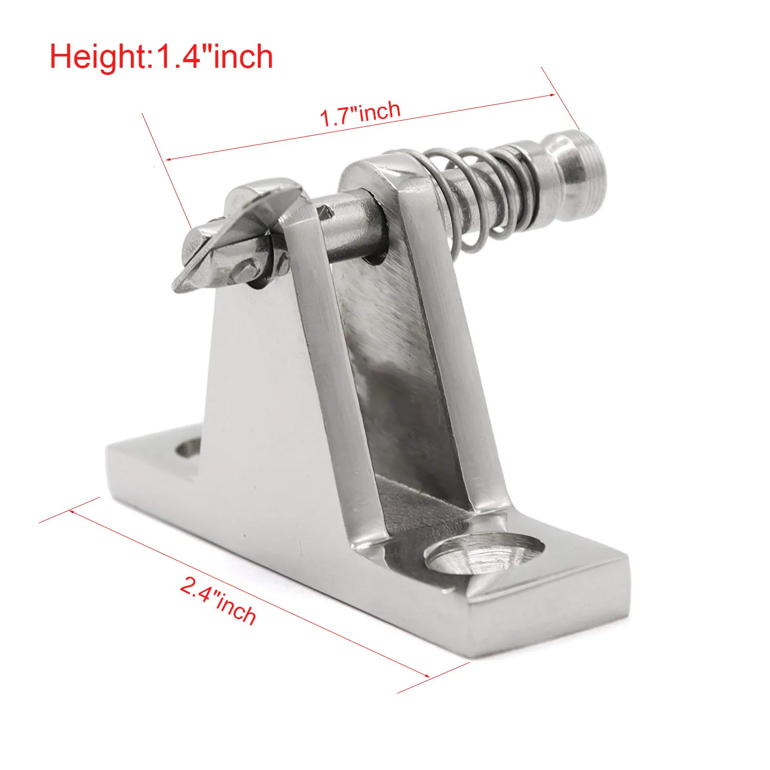 2 шт лодка Бимини верхние палубные петли с быстрыми штифтами морская нержавеющая