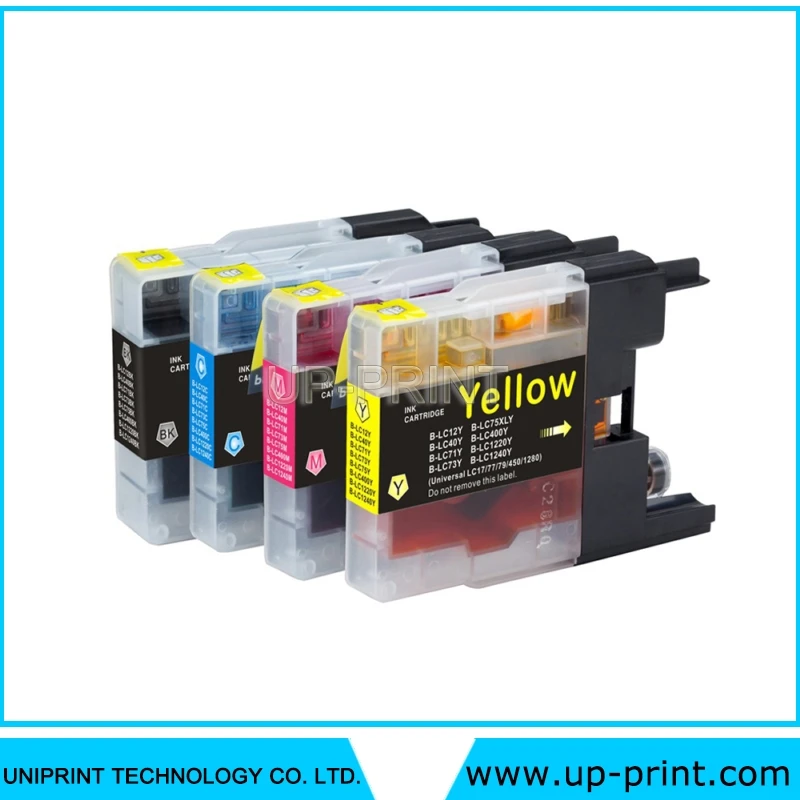 UP 4PCS Compatible Ink Cartridges for Brother MFC-J5910DW MFC-J6510DW MFC-J6710DW MFC-J6910DW LC1240 LC1280 LC75 | Компьютеры и офис