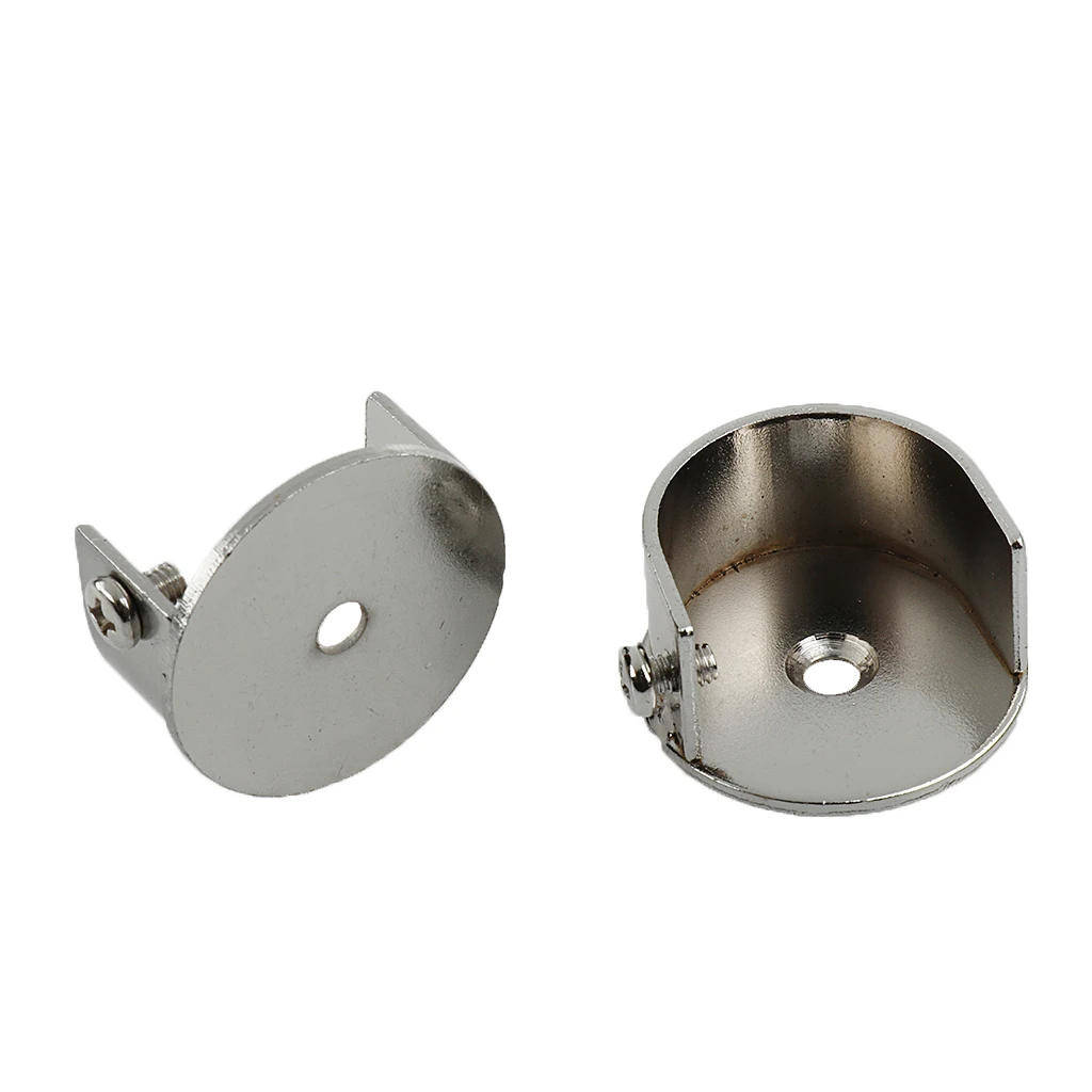 Металлический Шторы полюс углубление кронштейна рельс Поддержка для 28 мм