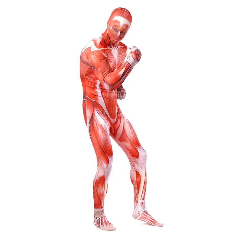 Костюм для косплея Zentai взрослых из высококачественного спандекса одежда аниме