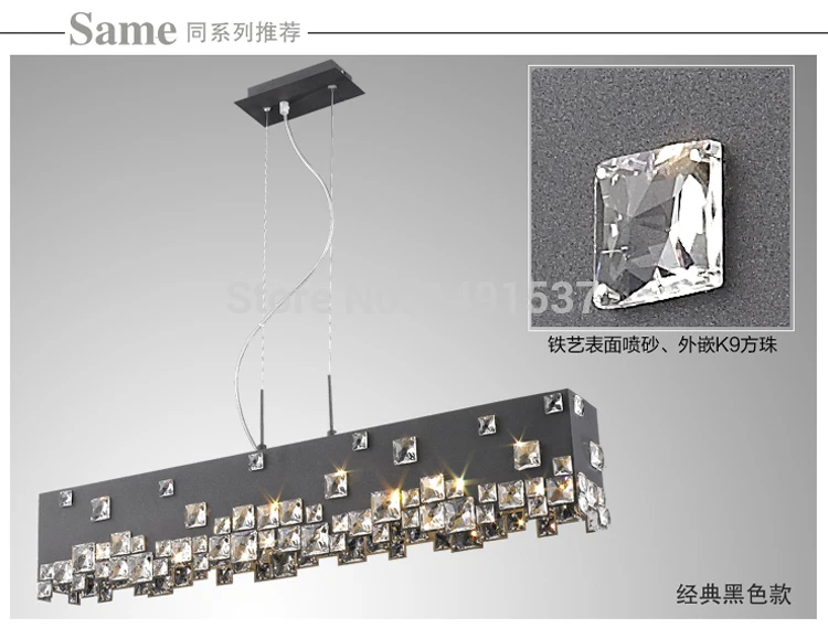 Современная Минималистичная Модная креативная хрустальная люстра Подвесная