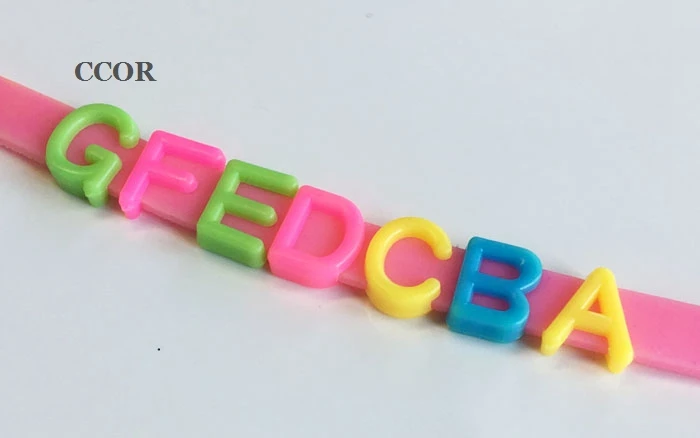 Аксессуары для рукоделия CCOR 8 мм ПВХ смешанный стиль (260 шт. A Z букв 100 шармы слайдов