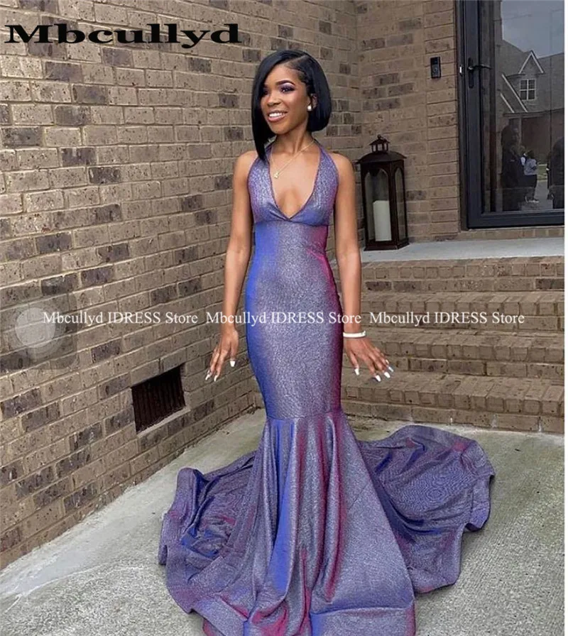 Шикарная Русалка Φ 2019 вечернее платье со шлейфом и длинным рукавом Вечерние