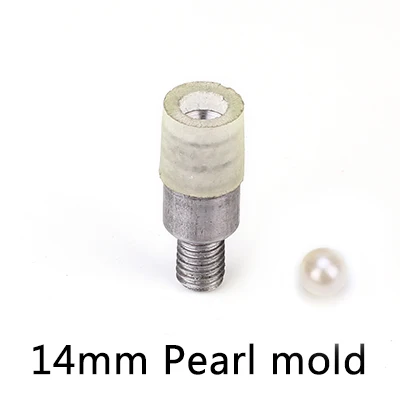 14 mm Pearl mold Перламутровая ручная штамповочная форма 5 мм-25 мм, абразивные инструменты, ручные аксессуары, коготь, форма для ногтей 2,3 мм/2,5 мм/3 мм - Цвет: 14 mm Pearl mold