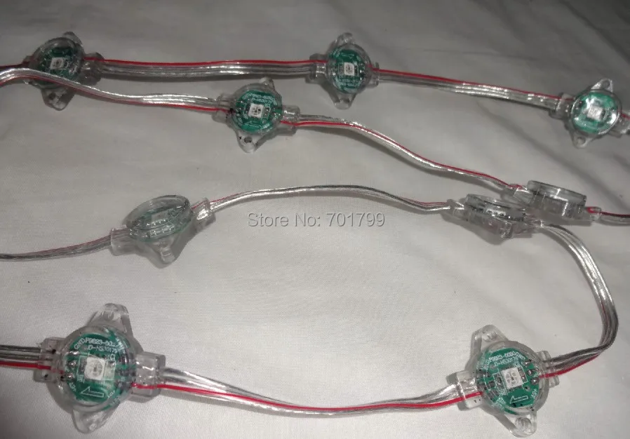 Полноцветный светодиодный пиксельный светильник WS2812 5 в постоянного тока 6