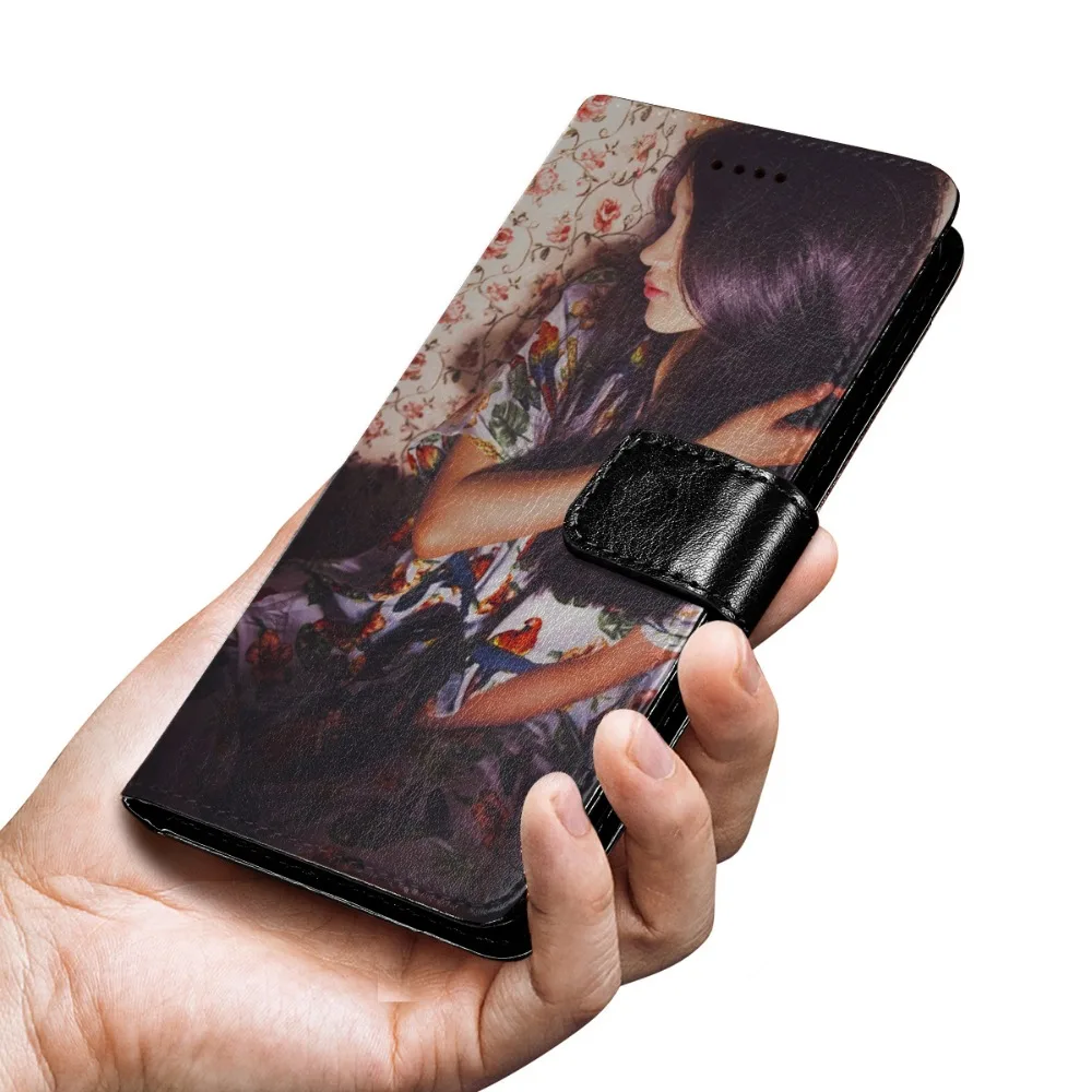 JOOKI для Umidigi A3 пользовательский Чехол DIY Печать чехол Мягкий ПУ кошелек телефона s