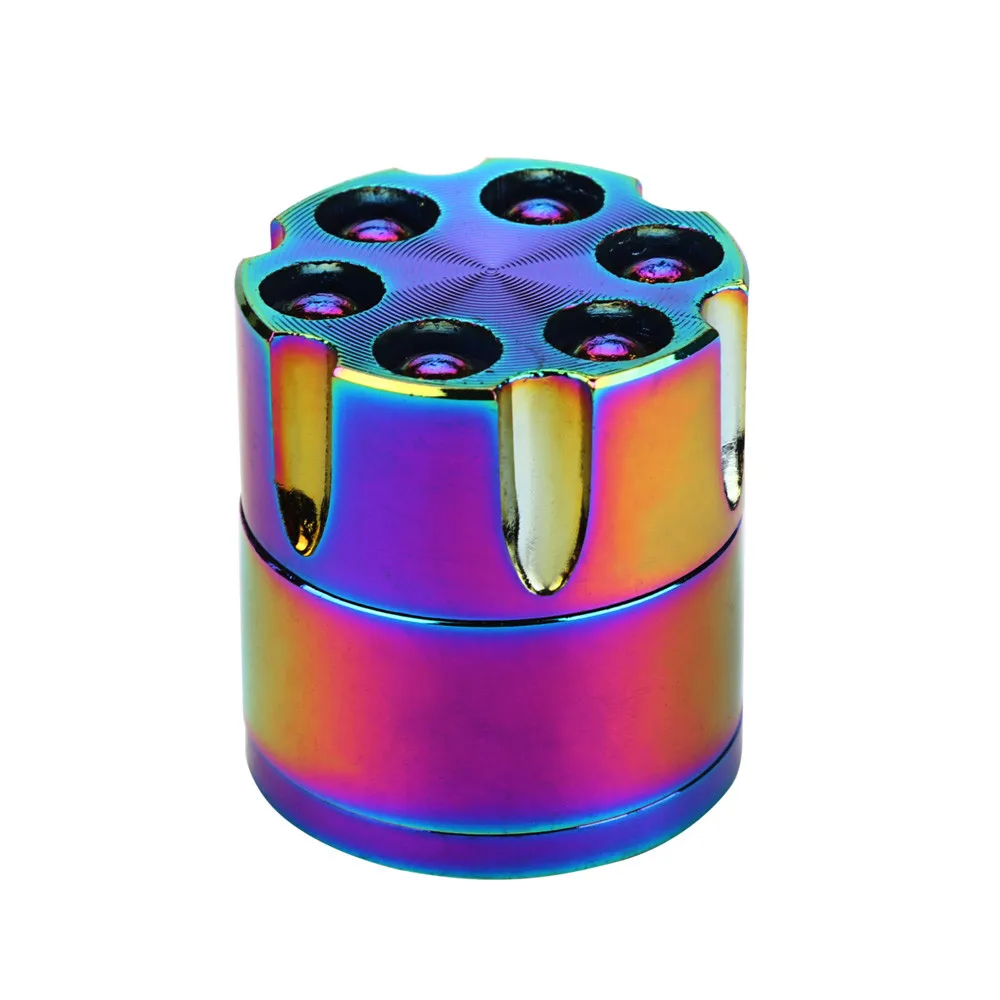 

High Quality 3-layer Aluminum Herbal Herb Alloy Tobacco Grinder Smoke Grinders 40mm For Men A4