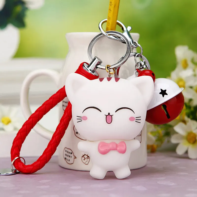 PRO ACME металлический брелок в форме кошки с кристаллами и стразами новый подарок