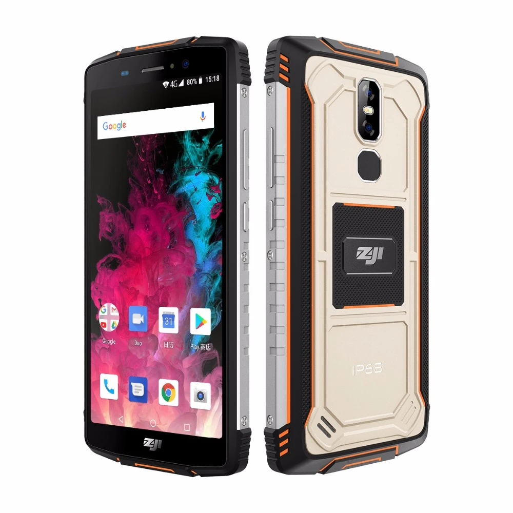 HOMTOM ZJI Z11 IP68 Waterproof 5.99&quot 18:9 Full Display Smartphone Qcta Core 4GB+ 64GB 10000mAh 16MP+2MP Face ID 4G Mobile Phone |