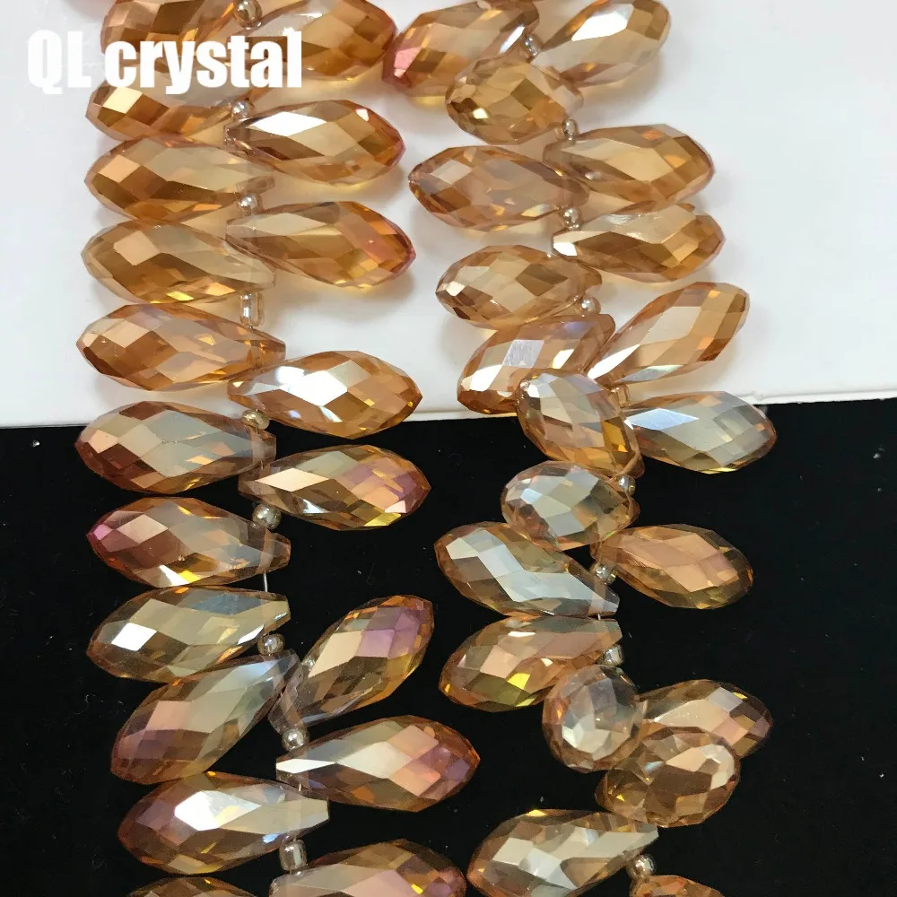 10x20 мм Австрийские хрустальные бусины с подвеской бусины-разделители DIY серьги