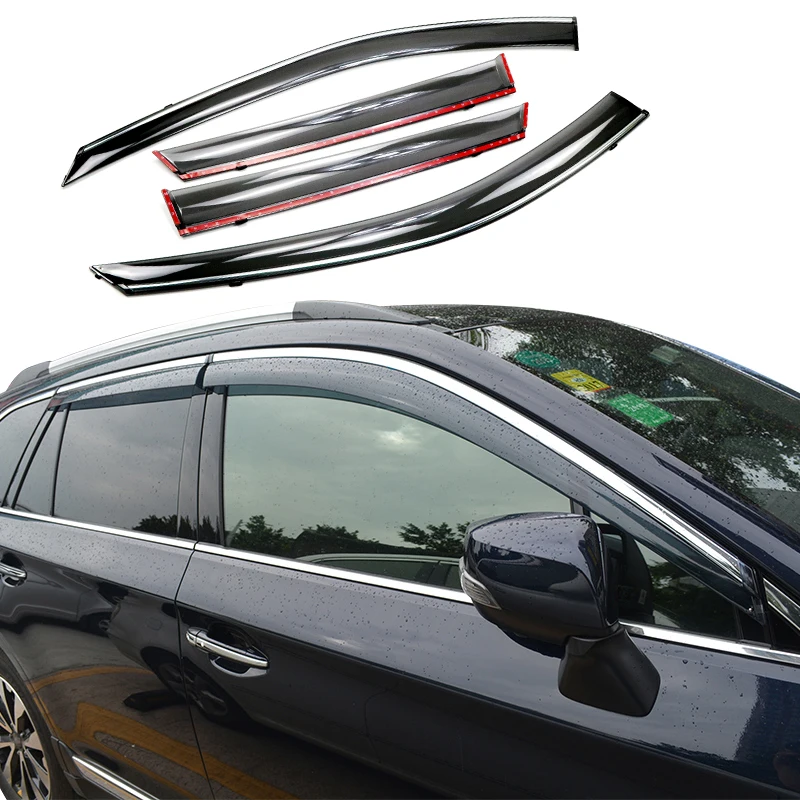 Для Subaru OUTBACK 2015 2016 2017 2018 Стайлинг автомобиля оконный козырек защита от дождя