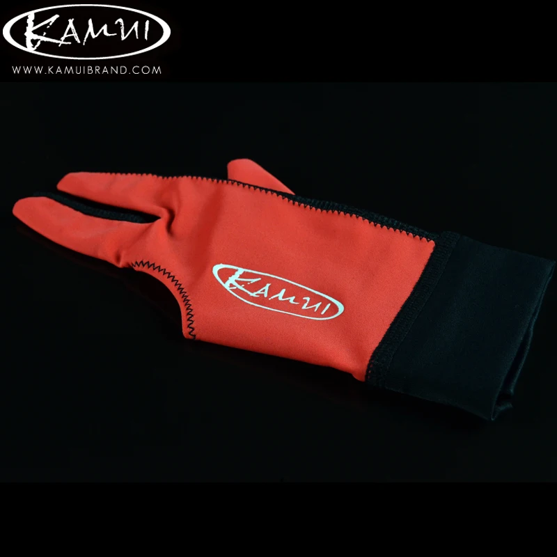 

Original Kamui Billiard Pool Cue Gloves Snooker Cue Gloves Three-finger mitts Non-slip Professional Blilliards Accessories