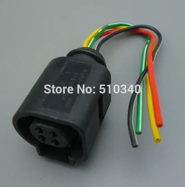 

50set Automotive public water temperature sensor waterproof plug connector with terminal block for Volkswagen