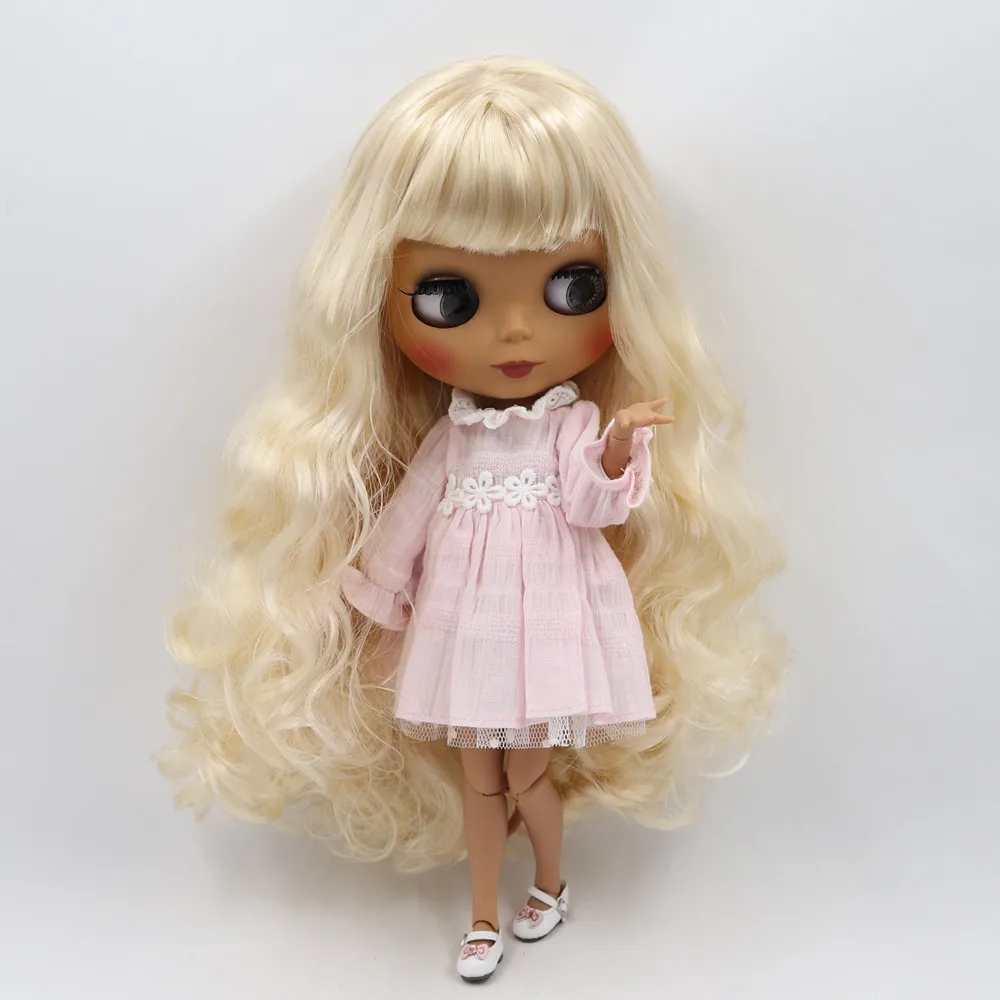 Кукла ICY DBS Blyth BL136/340 30 см Обнаженная с золотым волосом шарнирное тело для куклы 1/6
