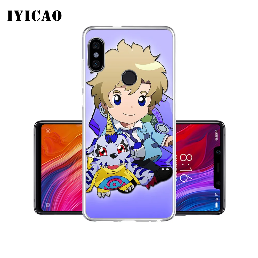 IYICAO мультяшный Цифровой Мягкий силиконовый чехол для телефона Xiaomi Mi 9 8 SE 6 A1 A2 Lite F1