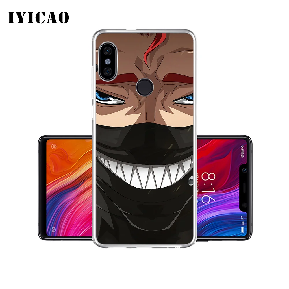 Мягкий силиконовый чехол IYICAO для телефона Xiaomi Mi 9 8 SE 6 A1 A2 Lite F1 MIX2S MIX3 из ТПУ с черным