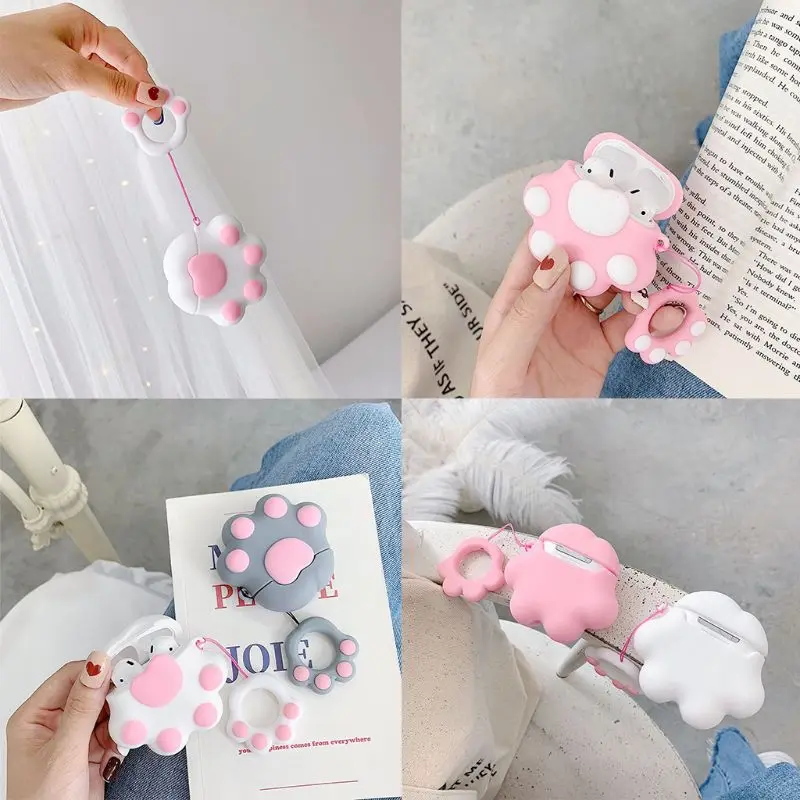 Милый кошачий коготь Стиль Мягкий силиконовый защитный чехол противоударный с