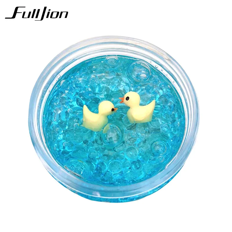 Fulljion слизь игрушки пушистые коробка Моделирование глины ясно Lizun Fimo Пластилин