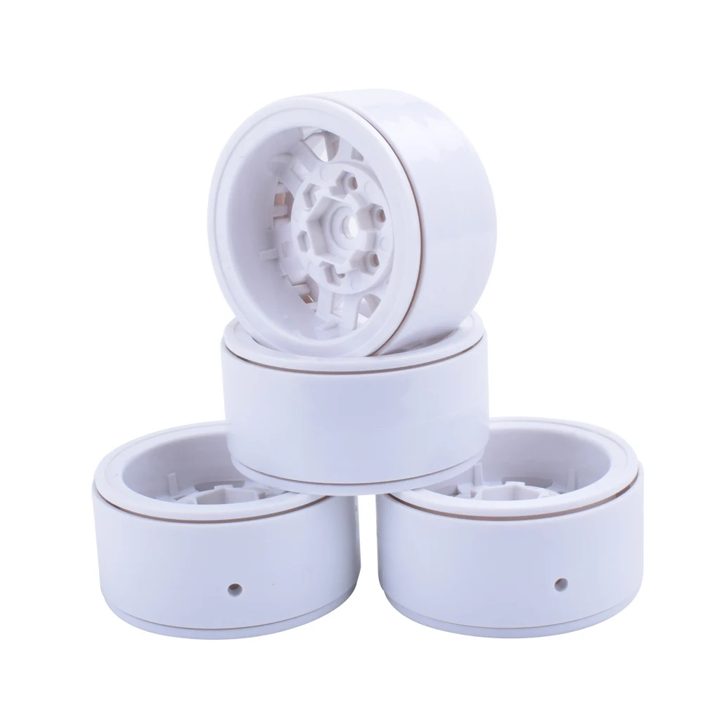 4PCS RC Crawler Car Plastic 1.9&quot Beadlock Wheel Rims for Axial SCX10 Trx4 TAMIYA CC01 RC4WD D90 D110 TF2 | Игрушки и хобби