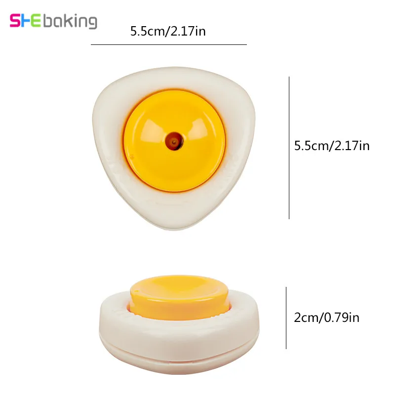 Shebaking 1 шт. креативное яйцо пирсинг Pricker с замком пасхальное яйцо DIY Maker яйцо разделители Кухня Ремесло Яйцо инструмент гаджет посуда