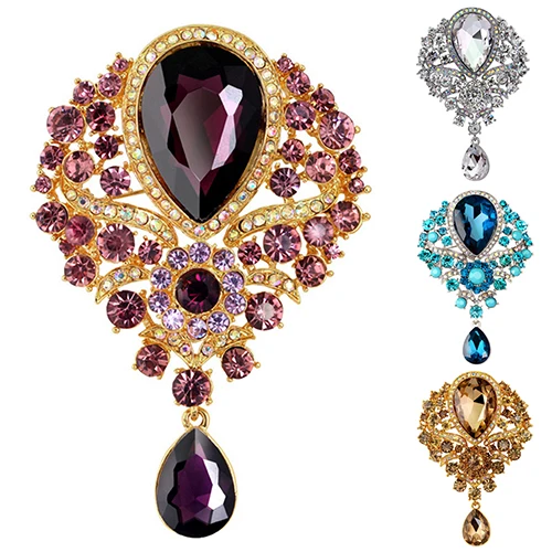 Лидер продаж! Свадебный букет невесты с прозрачными кристаллами Стразы