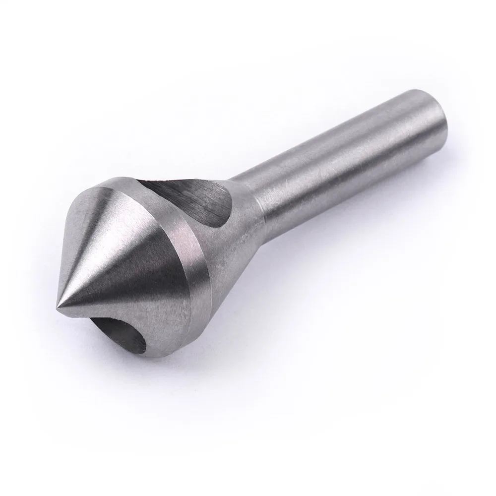 Best Quality 4Pcs HSS Chamfer Countersink Drill Bit 2-5mm 5-10mm 10-15 mm 15-20mm Cutters Deburring Tool For Woodworking | Инструменты