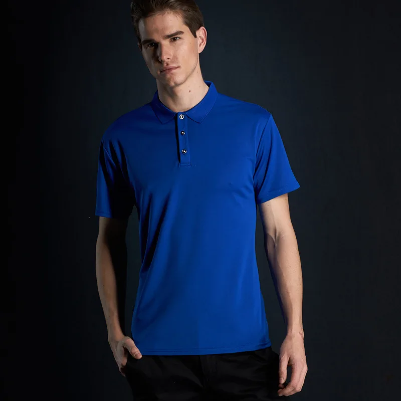 Рекламная рубашка Поло на заказ с отворотом футболка поезд коротким рукавом