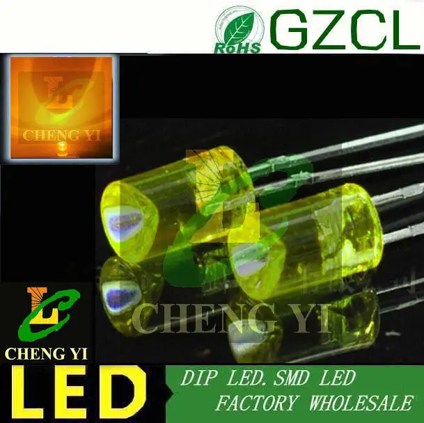 Светодиодная лента 5 мм вогнутая led гирлянда с плоским верхом теплого