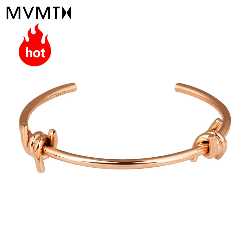 MVMT моды тенденция рестинг старинный элегантный женский золотой браслет ДВОЙНЫЕ