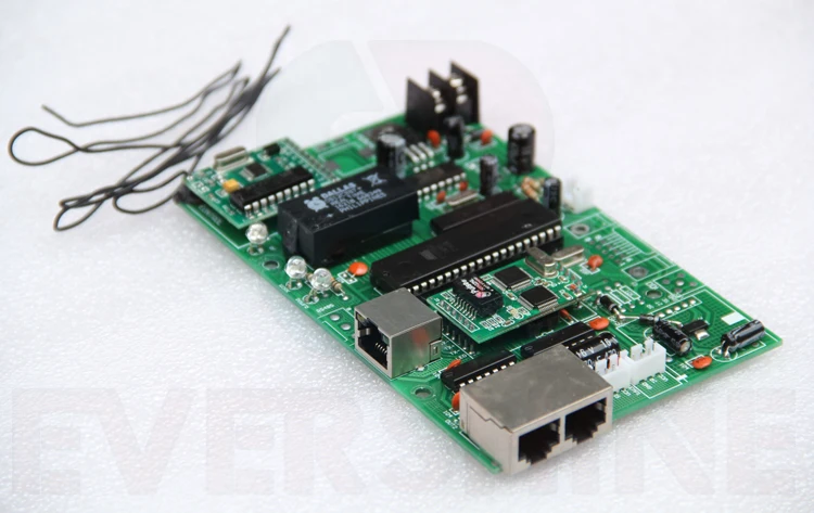 Основная плата управления 12 В TCP/IP светодиодный указатель цены на газовое масло