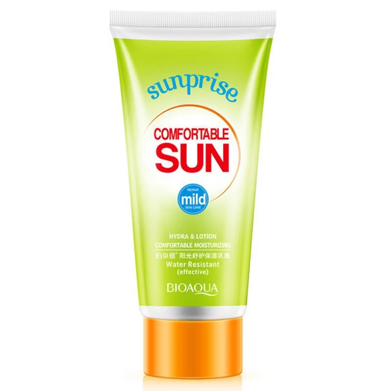 Успокаивающая и увлажняющая эмульсия BIOAQUA Sunshine восстанавливает кожу мягко