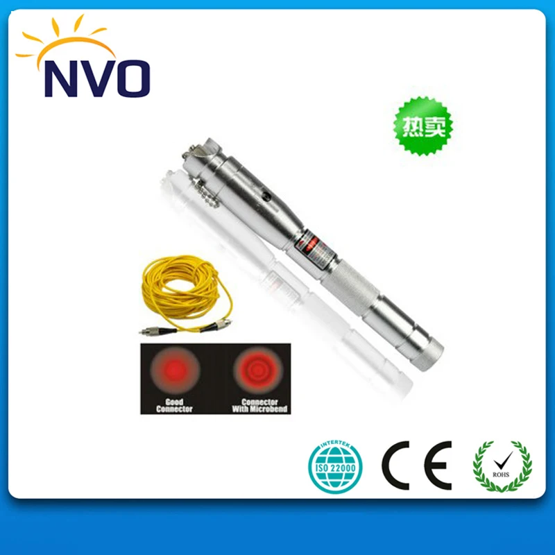 Новый дизайн 20 мВт Визуальный дефектоскоп Волоконно оптический лазерный кабель