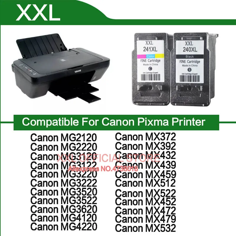 Чернильный картридж для Canon MX452 MX472 чернильный принтера canon Pixma MX 452 472