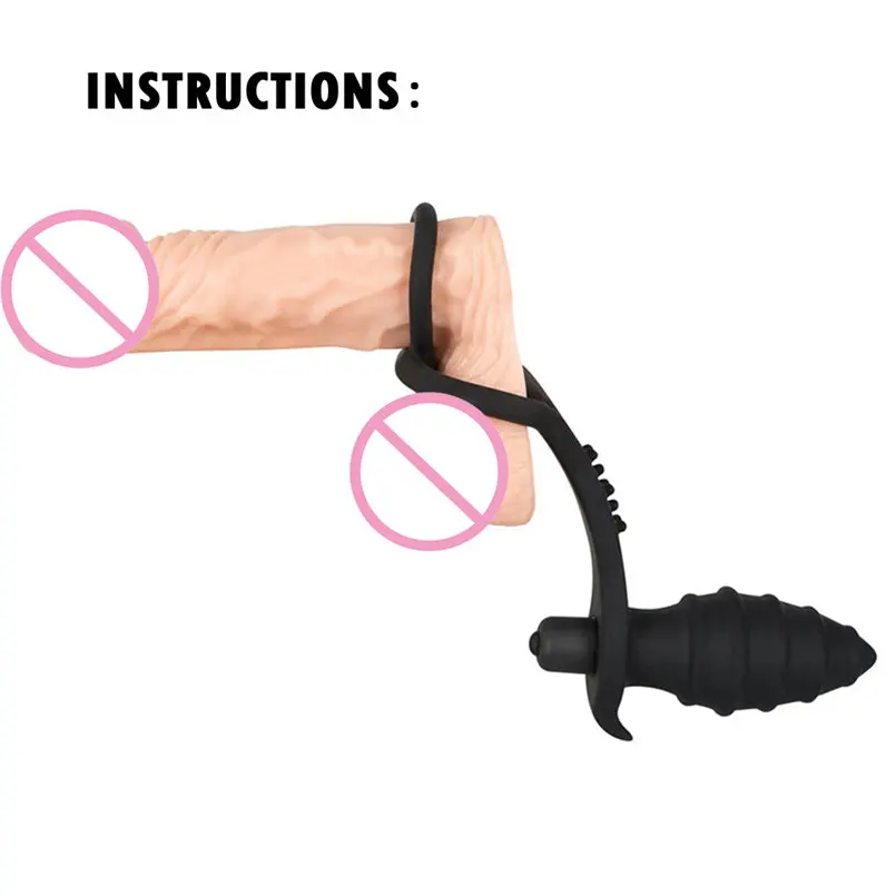 Силиконовый водонепроницаемый Стимулятор точки G массажер простаты Анальный