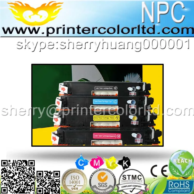 Картридж с цветным тонером для принтера hp Color LaserJet Pro MFP M176n M176 M177fw M177 1 шт./лот CF350A
