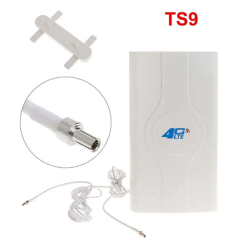TS9 SMA CRC9 разъем Крытый пылающий Быстрый 3g 4G 88dBi LTE MIMO мобильная антенна 700 МГц-2600 МГц 2 м кабель - Цвет: 2