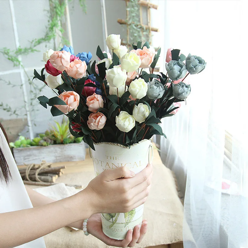 Искусственные цветы для свадебного декора 6 цветов | Дом и сад