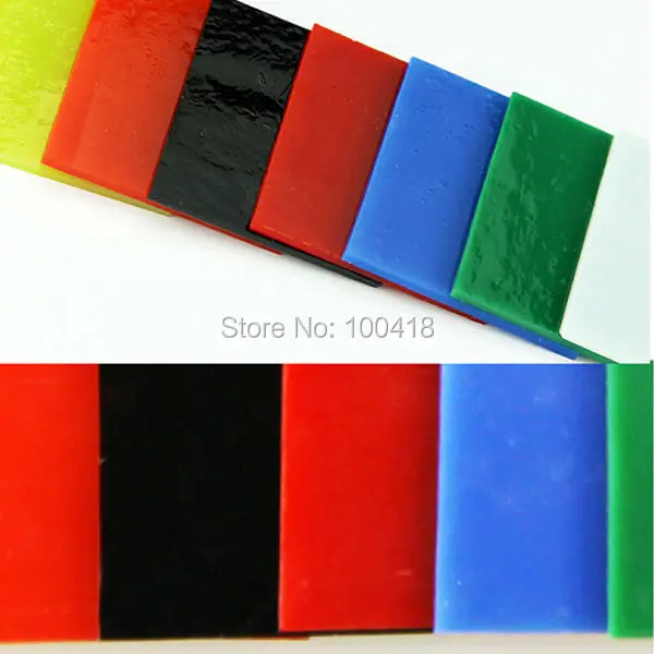 Оптовая продажа 1 мешок/7 видов цветов художественное стекло Bullseye для