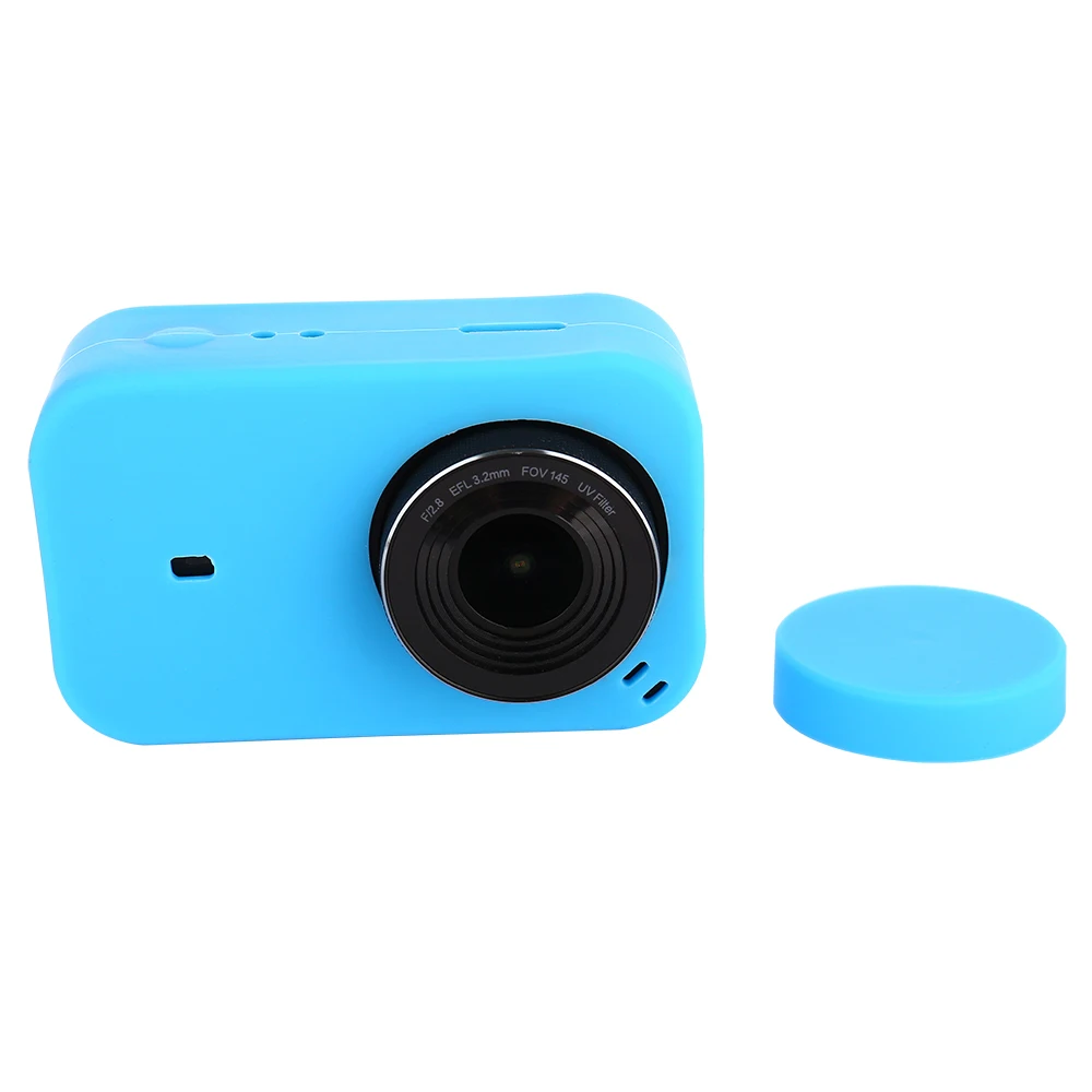 Tekcam защитный силиконовый чехол с крышкой объектива для xiaomi Mijia Аксессуары мини