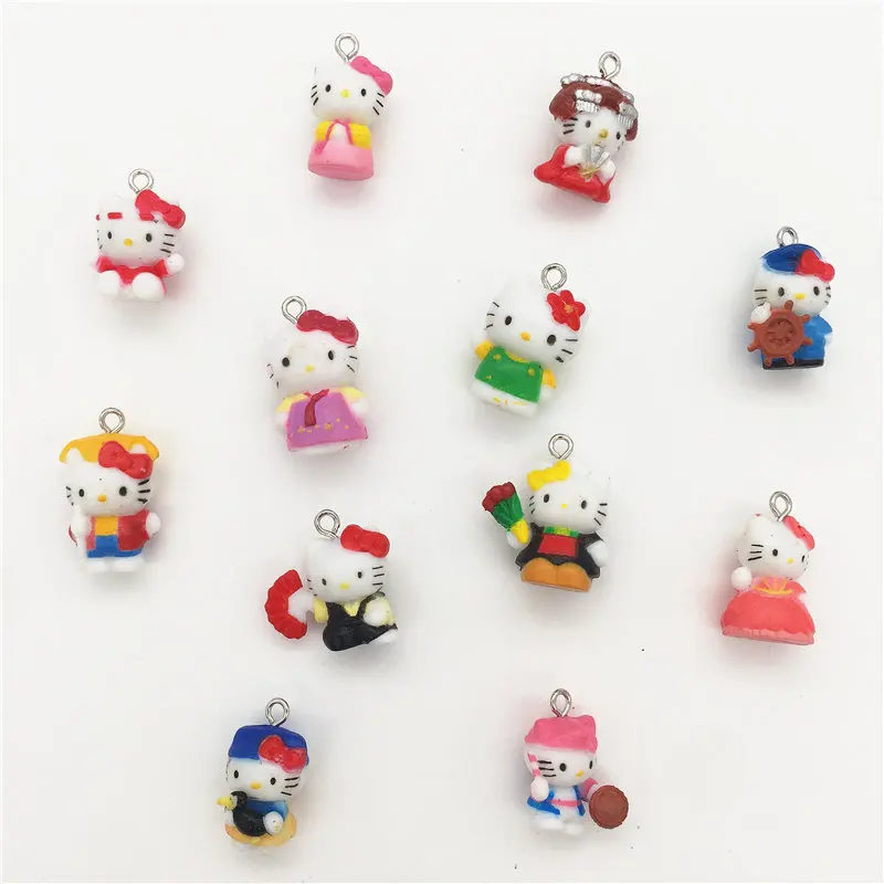 Set10-100pcs смолы 3D фильмы персонажи мультфильмов мультфильм смешанных цветов смола