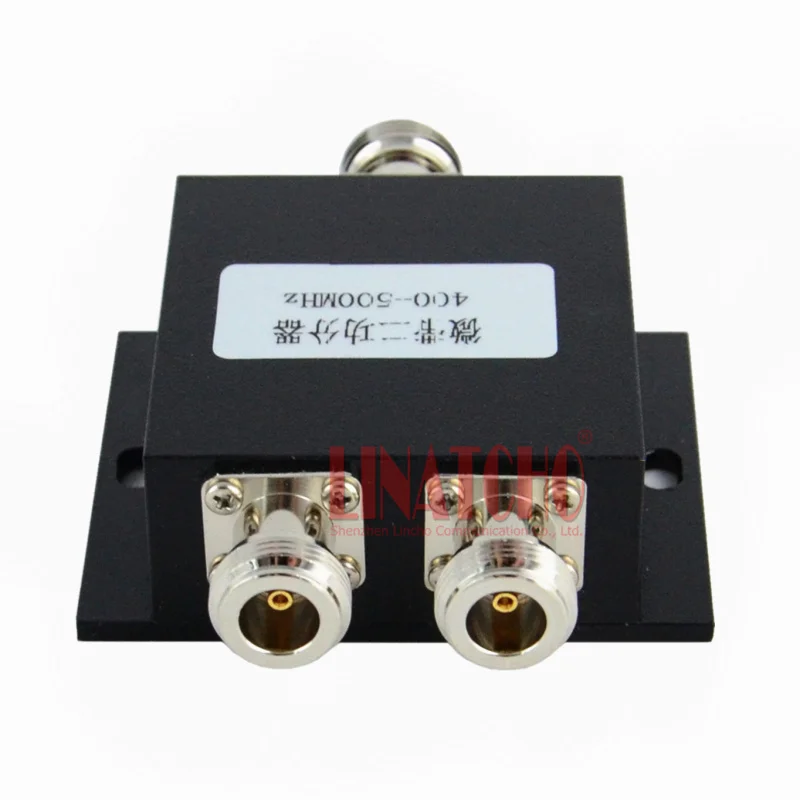 2 ways 450MHz RF power splitter 400-500MHz UHF band two-way radio divider CDMA signal repeater splitter