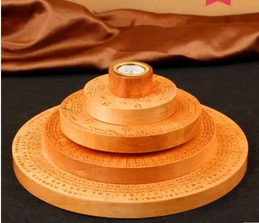 Chinese peach wood practical metaphysical compass | Дом и сад