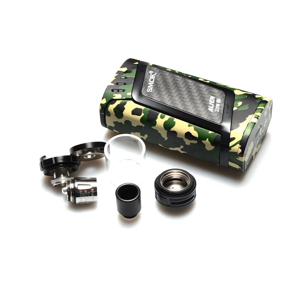 Оригинал smok чужеродных комплект с вейпер чужой 220 Вт поле mod и tfv8 маленьких танк